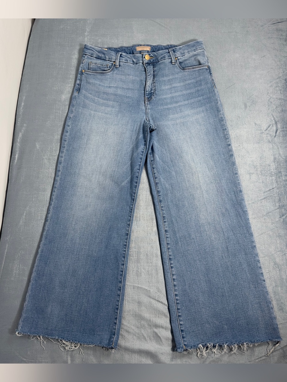 Kut from the Kloth Light Blue Wide-Leg Jeans